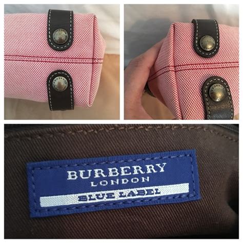 burberry bag blue label|More.